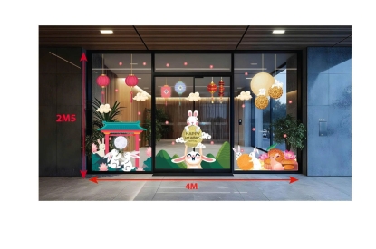 DECOR CỬA KÍNH XINH -CHECK IN ĐẸP-XỊN