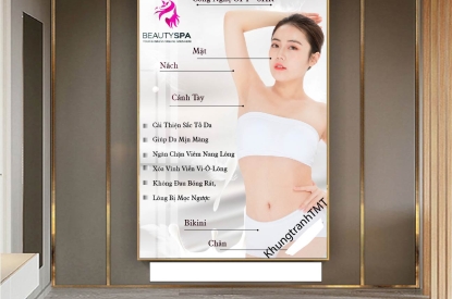 Tranh Triệt Lông Công Nghệ Cao – Vũ Khí Marketing Âm Thầm Mà Hiệu Quả Cho Spa!