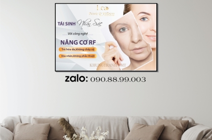 🌟 BIẾN KHÔNG GIAN SPA ĐẲNG CẤP VỚI KHUNG TRANH TRÁNG GƯƠNG CHĂM SÓC DA