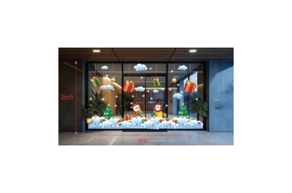 Mang Giáng Sinh Về Nhà Với Decal Trang Trí Đẹp Nhất 2026 – Thành Phát 369
