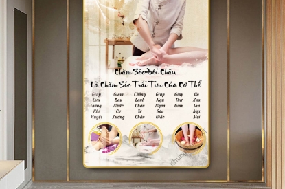 🌿 Tranh Spa Dưỡng Sinh Cao Cấp tại Decor Thành Phát