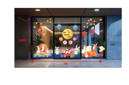 🎉 Trang Trí Không Gian Rực Rỡ Với Decal Trung Thu Đẹp – Giá Rẻ – Giao Nhanh! 🎉