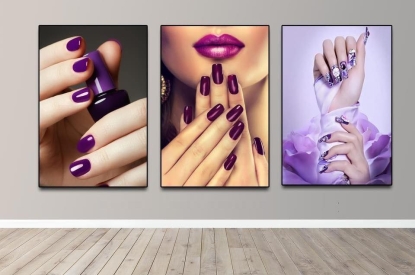 💅 KHUNG TRANH NAIL – MI TRÁNG GƯƠNG