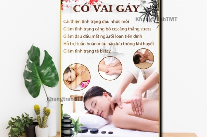 💆‍♀️ TRANH MASSAGE CỔ VAI GÁY