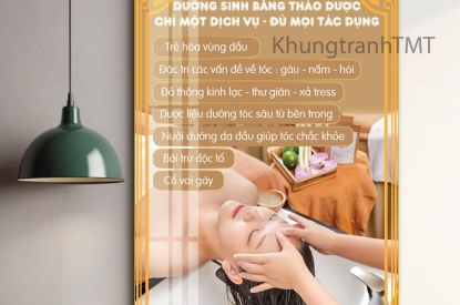 khung tranh vật lý trị liệu -giải tỏa cơn đau tức thì dành cho spa