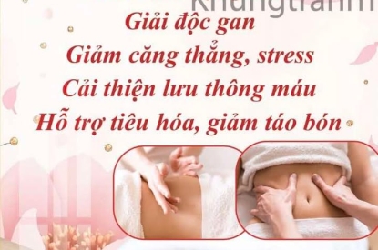 TRANH DƯỠNG SINH MASSA BỤNG -GIẢM CĂNG THẲNG,HỖ TRỢ TIÊU HÓA