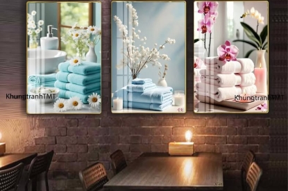 ✨ BỘ 3 TRANH SPA TRÁNG GƯƠNG TREO TƯỜNG-Định hình phong cách spa chuyên nghiệp