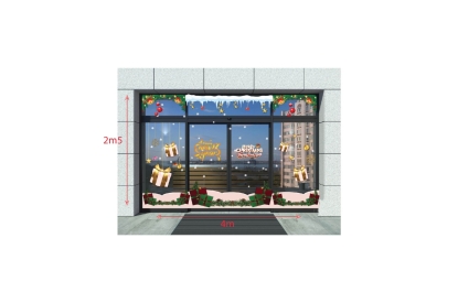 Decal Trang Trí Noel Đẹp, Sắc Nét – Mẫu Mới 2025 Tại THÀNH PHÁT 369 