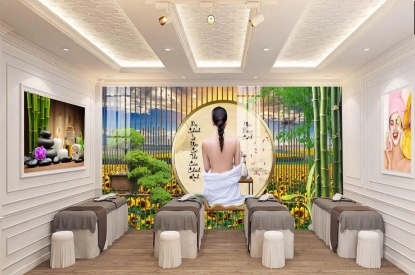 Khung ảnh TMT chuyên cung cấp khung tranh tráng gương cho spa thẩm mỹ viện.