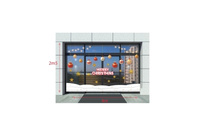 Decal Trang Trí Giáng Sinh Đẹp – Dán Kính Noel 2025 Sang Trọng, Sắc Nét – Giao Nhanh Toàn Quốc