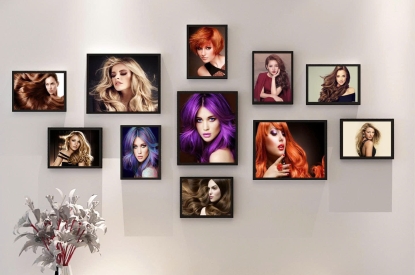 💇‍♀️ BỘ KHUNG TRANH TÓC TRÁNG GƯƠNG - FOMEX