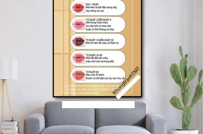KHUNG TRANH TRÁNG GƯƠNG QUY TRÌNH PHỤC HỒI MÔI,TẠO MÔI TRƯỜNG CHUYÊN NGHIỆP DÀNH CHO BẠN