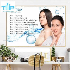 tranh dành cho spa,thẩm mỹ viện trang trí thẩm mỹ về chăm sóc da 