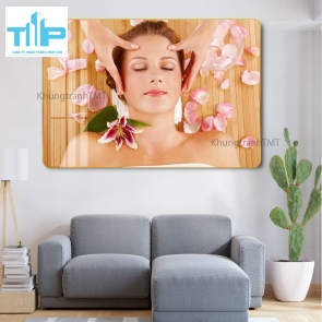 Khung tranh tráng gương - Spa massage trị liệu 