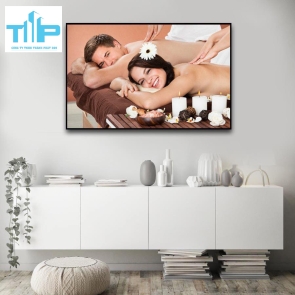 Khung tranh tráng gương- tranh trang trí cho spa, thẩm mỹ viện 6