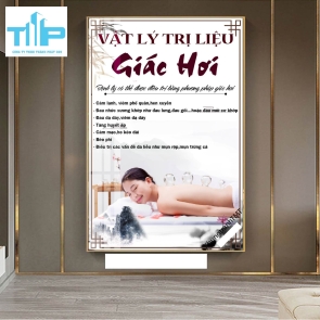 Khung tranh tráng gương vật lý trị liệu - xuân hạ thu đông 