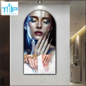 Mẫu tranh nail ma mị, cuốn hút, 