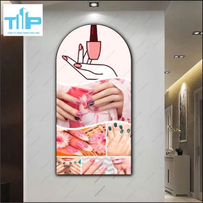 Tranh vòm mẫu nail độc lạ, cá tính 