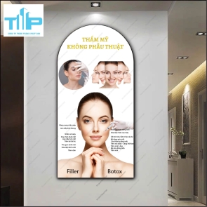 Thẩm mỹ không phẫu thuật - tranh vòm tráng gương sắc nét