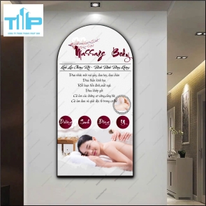 Tranh vòm dưỡng sinh - Massage body, foot, giác hơi ngũ hành, .... đa dạng