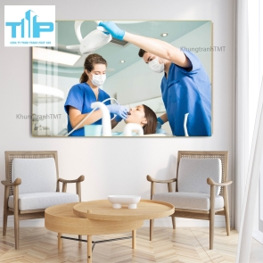 Bộ Tranh Decor Nha Khoa Hiện Đại Cho Phòng Khám