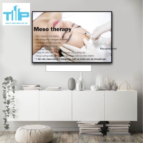 tranh tráng trí tráng gương cho spa thẩm mỹ viện về chăm sóc da 