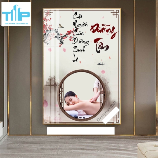 Khung tranh tráng gương- cội nguồn của dưỡng sinh - DƯỠNG TÂM 