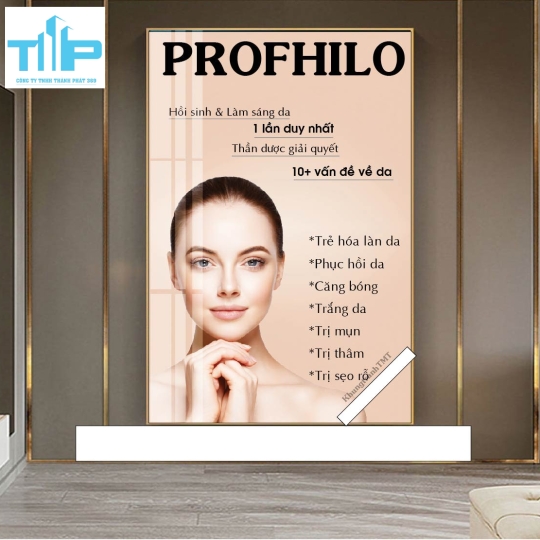 tranh thẩm mỹ trang trí cho spa thẩm mỹ viện về chăm sóc da