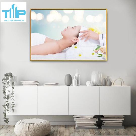 Khung tranh tráng gương- tranh trang trí cho spa, thẩm mỹ viện 9