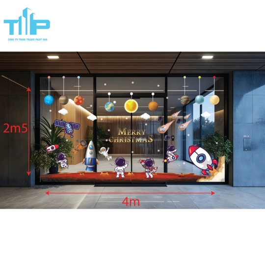 ✨ Không Gian Noel Vũ Trụ – Trang Trí Mới Lạ & Thu Hút mẫu 47