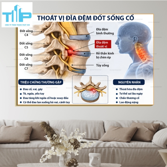 Khung tranh các bệnh về cơ xương khớp thường gặp P2