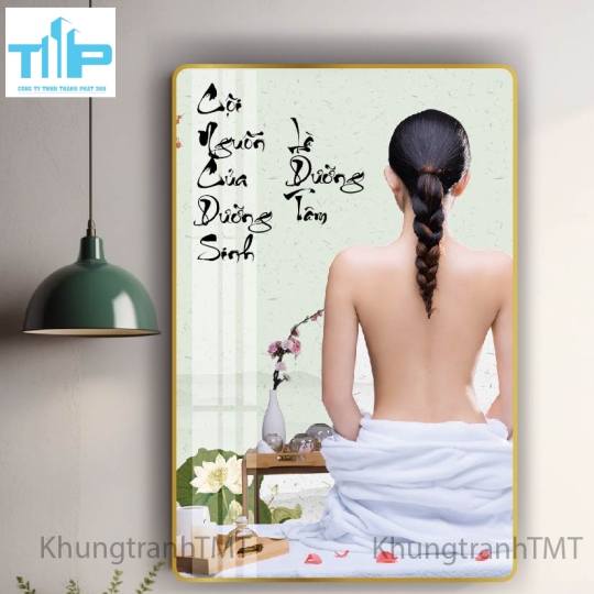 Khung tranh tráng gương - Cội nguồn của dưỡng sinh là dưỡng tâm 