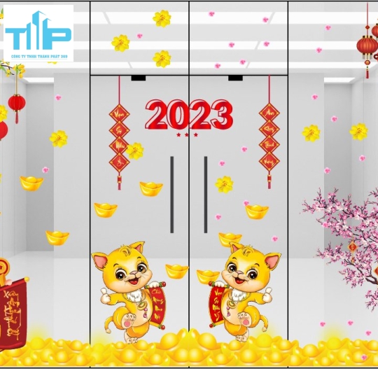 Decal Trang Trí Tết 5