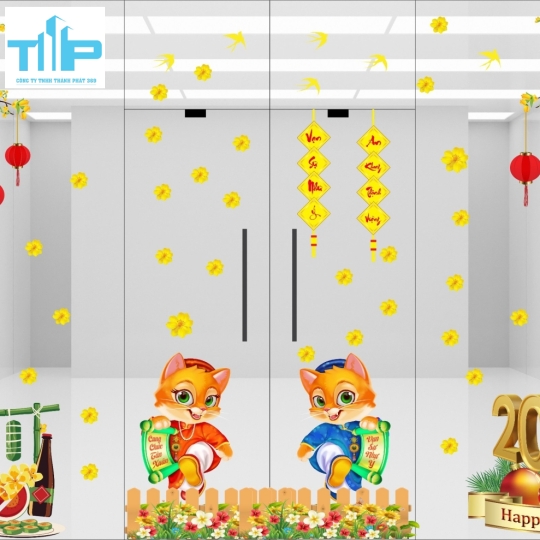 Decal Trang Trí Tết 4