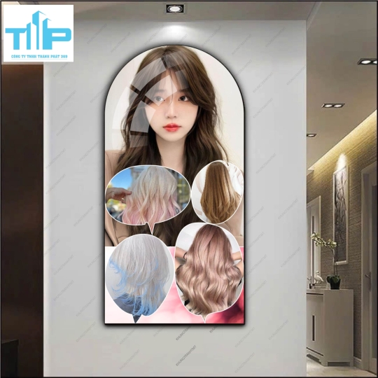 Tranh vòm mẫu tóc nam nữ hot trend