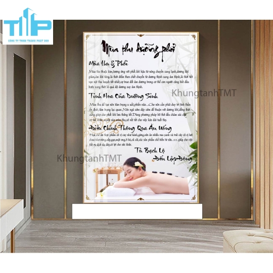  Tranh dưỡng sinh đông y- massage trị liệu cổ vai gáy, body