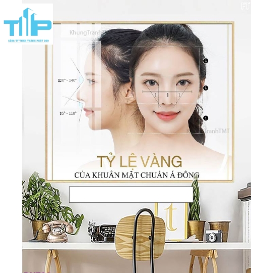 Khung tranh tráng gương  tiêm filler- meso