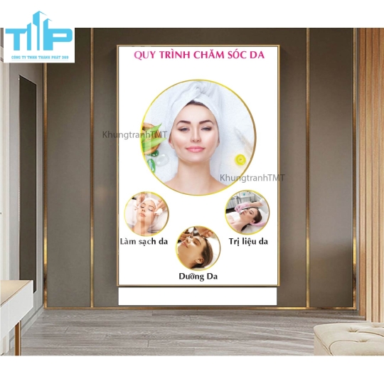 tranh dành cho spa,thẩm mỹ viện trang trí thẩm mỹ về chăm sóc da 