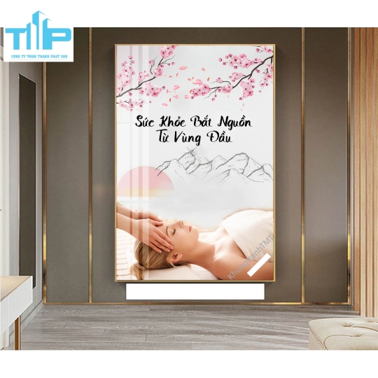  Tranh dưỡng sinh đông y- massage trị liệu cổ vai gáy, body