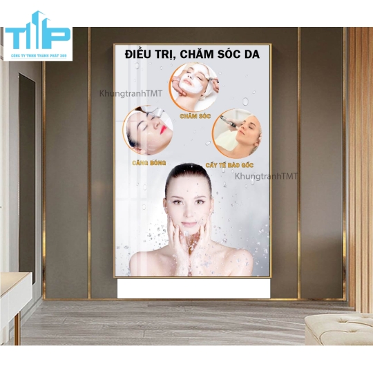 tranh dành cho spa,thẩm mỹ viện trang trí thẩm mỹ về chăm sóc da 
