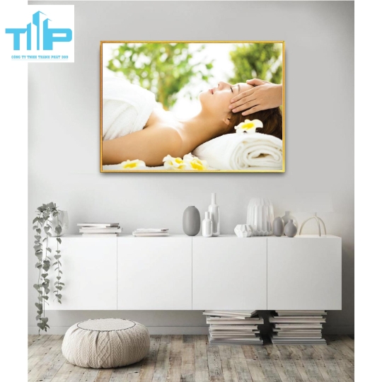 Khung tranh tráng gương- tranh trang trí cho spa, thẩm mỹ viện 5