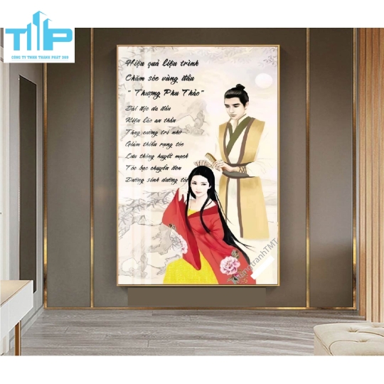  Tranh dưỡng sinh đông y- massage trị liệu cổ vai gáy, body