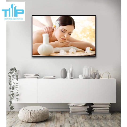 Khung tranh tráng gương- tranh trang trí cho spa, thẩm mỹ viện 5