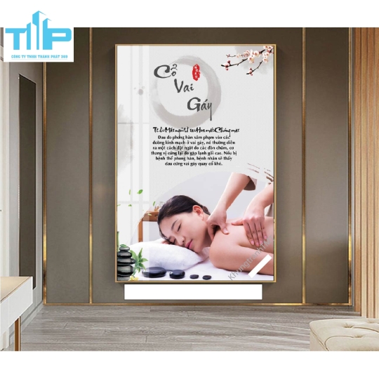 Khung tranh tráng gương vật lý trị liệu - xuân hạ thu đông 