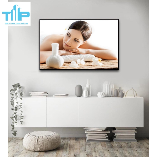 Khung tranh tráng gương- tranh trang trí cho spa, thẩm mỹ viện 6