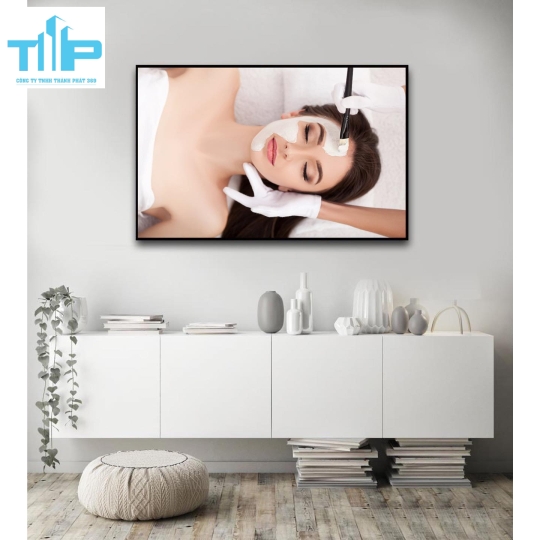 Khung tranh tráng gương- tranh trang trí cho spa, thẩm mỹ viện 6