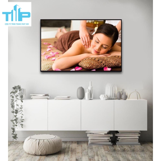 Khung tranh tráng gương- tranh trang trí cho spa, thẩm mỹ viện 6