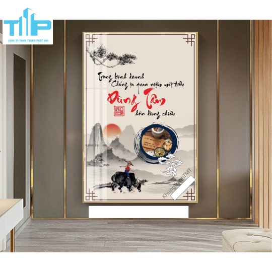 Khung tranh tráng gương- cội nguồn của dưỡng sinh - DƯỠNG TÂM 