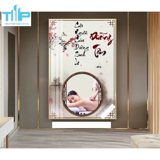 Khung tranh tráng gương- cội nguồn của dưỡng sinh - DƯỠNG TÂM 
