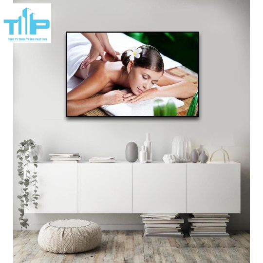 Khung tranh tráng gương- tranh trang trí cho spa, thẩm mỹ viện 7